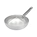 Pentole Agnelli Alluminio 3 mm Professionale Padella Alta per Saltare con Manico Inox, Argento, con rivestimento antiaderente, 24 cm