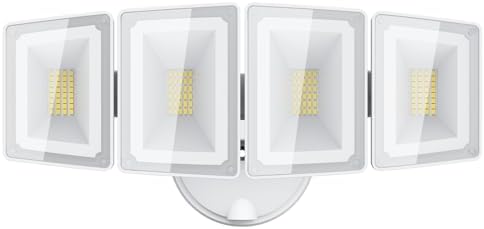 SZPOWER 150W LED Flood Light Outdoor Plug In, Exterior Flood Lights With 3 Adjustable Heads, 15000LM Super Bright Security Lights Fixture, Outside Floodlights For House,Backyard,Garage - View #2