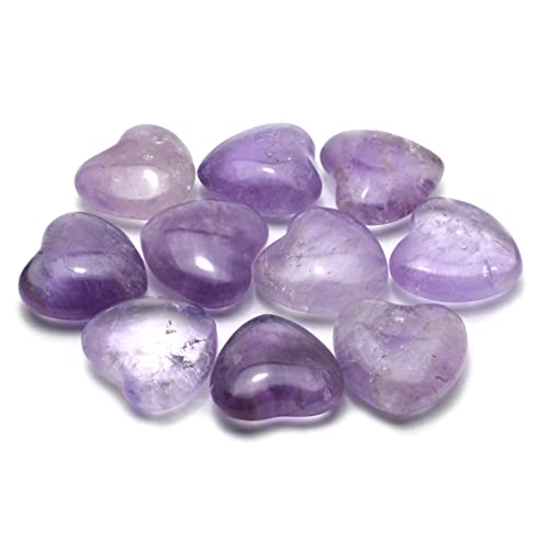 Amethyst Mini Crystal Heart - 25mm