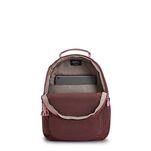 Image of Kipling Seoul Small Tablet Backpack Mahogany Bl