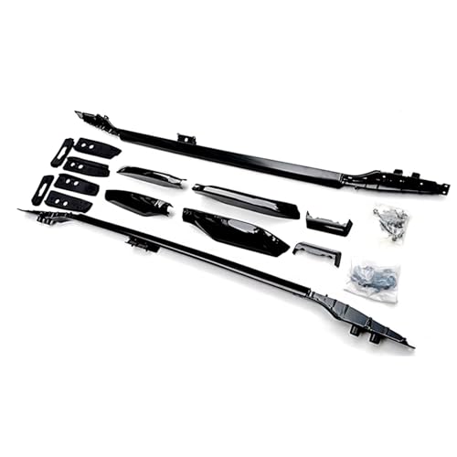 Barres de toit longitudinales premium ajustées pour Toyota Prado J150 2010-2022