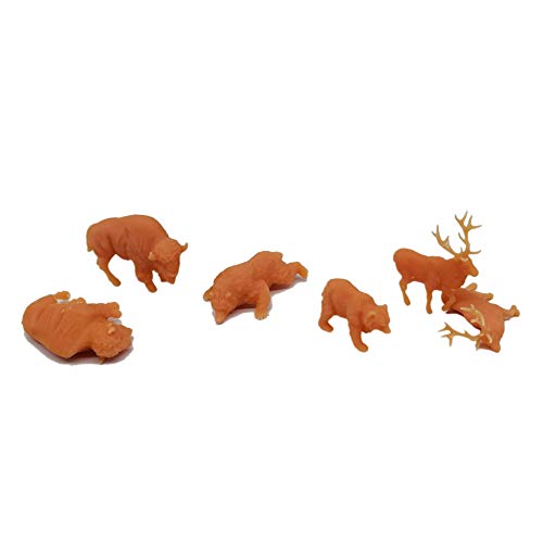 VINTAGE WOOD DECK TANDEM TRAILERS (2) - JL INNOVATIVE DESIGN HO SCALE MODEL TRAIN ACCESSORIES 923 by JL Innovative Design