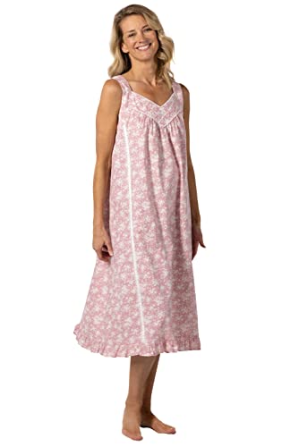 Robe de nuit pour femme Nancy par The 1 for U la douceur d'un coton traditionnel pour vos nuits