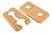 Produktbild Sanitop-Wingenroth Doppel-Klapprosette für Heizungsrohre | 15 mm oder Typ 1/4 '' | 2er-Set | Rosette | Abdeckung für Heizungsrohre | Ahorn | 19454 9