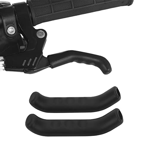 Dioche Manchon de Frein à Vélos, VTT Bicyclette Couvercles de Levier de Frein, Manchons en Silicone Anti-dérapants pour Freins, Protège-poignées de Freins...
