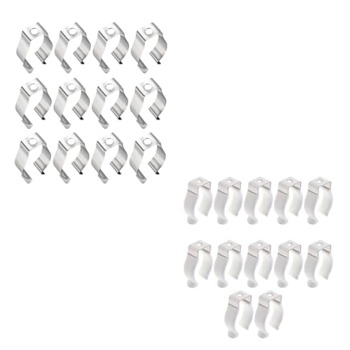 Image of Enakshi 12x Clips Holder Bracket for Integrated Tube Light Fixture LED Light Tube without Foot Wrap| Home & Garden|Lamps, Lighting & Ceiling Fans|Lighting Parts & Accessories