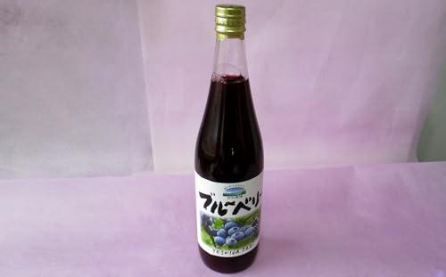 岡垣町産 ブルーベリー 果汁入り 飲料水 2本 セット[2025年8月下旬発送開始]