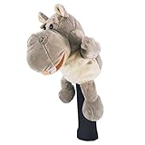 Plush Golf Driver Headcover Head Covers Universal, Hippo