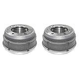 GZTianSai 2PCS Brake Drum - Rear Drum Brake Kit Automotive Replacement Brake Drums fits Chevrolet Lcf 2016-2023, fits Chevy Tiltmaster 2000-2008, fits GMC Forward 2000-2008, fits Isuzu NPR 1988-2015