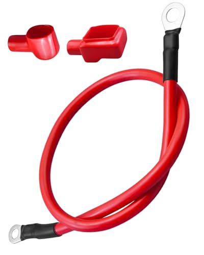 QAGGUM Lawn Mower Battery Cables Fit for Toro Timecutter 74360 74363 74365 74366 74370 74372 74373 74374 74375 74376 74380 74381 74391 74398 74399 Lawn Boy 81270 81271 Replace 110-6794