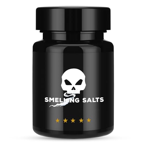 Powerful Smeling Salts for Athletes Strong Aromatic Salts for Powerlifting Football and Fitness Extra Strength Scent