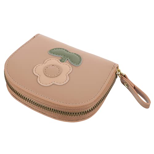 3pezzi Portafoglio Pelle Piccolo Per Donne Con Scomparti Per Carte e Cerniera Clutch Multiuso Design Elegante Per Shopping e Viaggi