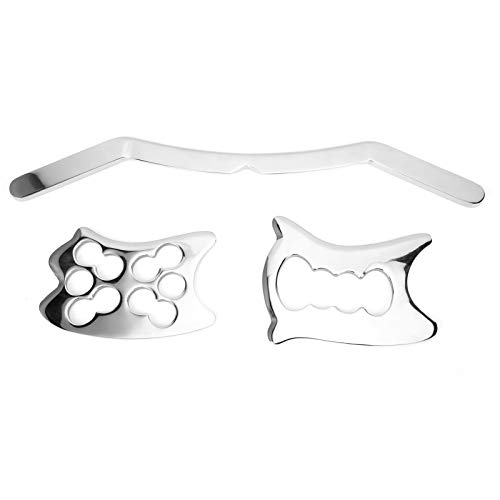 Gua Sha en acier inoxydable poli miroir : l'excellence du massage de récupération