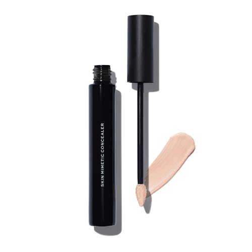 MAKE Beauty Skin Mimetic Concealer – Buildable Medium Coverage Hydrating Concealer for Dark Circles &amp; Spots – Crease-Free Radiant Finish – Mature Skin-Friendly – 0.5 Fair Cool