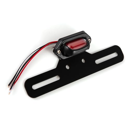 Feu arriere moto LED feu stop feu de plaque dimmatriculation homologue E24 - 4