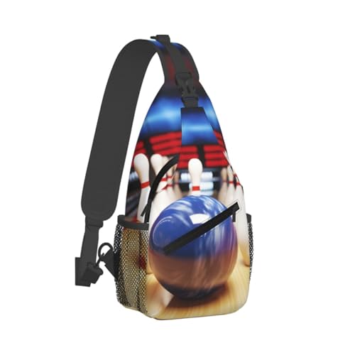 Bolso cruzado de hombro para hombre negro miniatura 2
