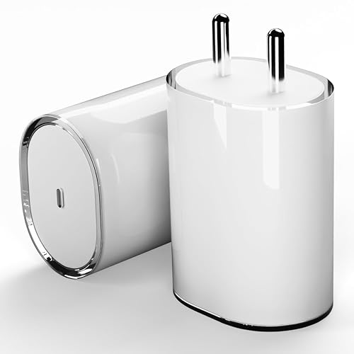 Image of Original 45W Fast Charger | Compatible with Nothing Phone 3A /2A /2 /1, Nothing 3A Pro /2A Plus, CMF Phone 1 Buds /Ear Stick | PPS PD 3.0 Type-C Wall Adapter | Charging Adaptor with C to C Cable-White