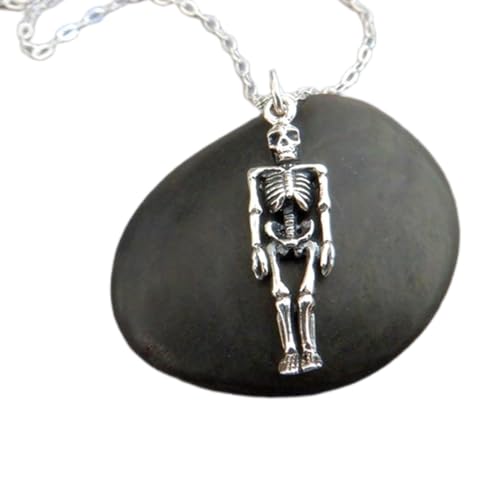 Collier squelette argent 925 double face ne se retourne jamais LKBEADS