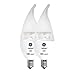 G E LIGHTING 92303 4W LED CAC Bulb (2 Pack)