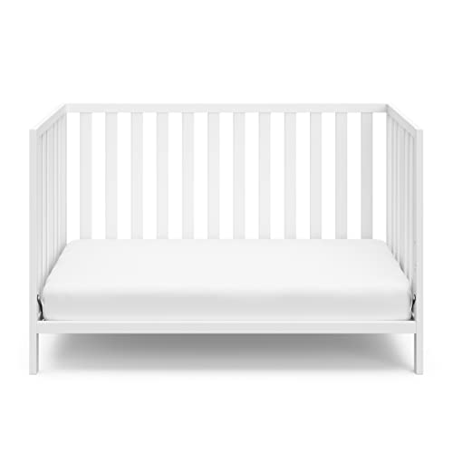 Storkcraft Pacific Convertible Crib, White, Easily Converts To Toddler Bed, Day Bed Or Full Bed #TOP5