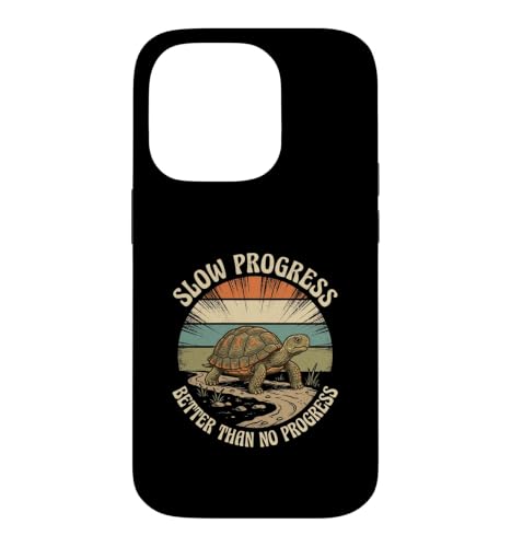 Slow Progress Better Than No Progress �^�[�g������� ���g�� �X�}�z�P�[�X iPhone 14 Pro �p