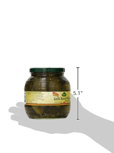 Kuhne Barrel Pickles, Garlic, 35.9 Oz. #TOP4