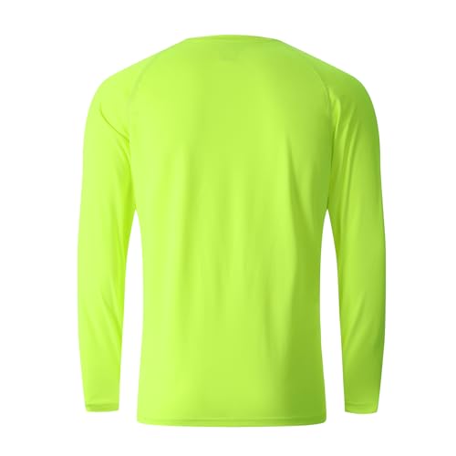 Men's Athletic Running Shirt Long Sleeve Quick Dry UPF 50+ Sun Protection Hiking Fishing T-Shirts for Men2