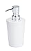 WENKO Ceramiczny dozownik mydła Coni biały – dozownik mydła w płynie, pojemność 0,3 l, ceramika, 9,2 x 16,4 x 7,8 cm, biały