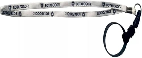 Cordão Do Botafogo Para Copo De Jogo Branco - Oficial