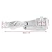 Car Door Handle Hinge Repair Tool for 500, Chrome Stainless Steel Outer Door Handle Hinge Repair Tool Kit OS or NS OE#51939041 519645