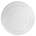 Price comparison product image SPARES2GO Microwave Glass Turntable Plate Compatible with Russell Hobbs RHMM713G RHMM701C RHM2017 RHM1731B 17 Litre (245mm)