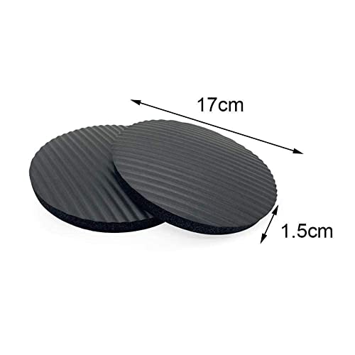 Guanli 2Pcs Portable Small Yoga Mats Round Knee Pad Yoga Mats Pad Mat Protective Disc Fitness Y7W0 Pad Plank Slip Cushion Sprot Non #TOP1