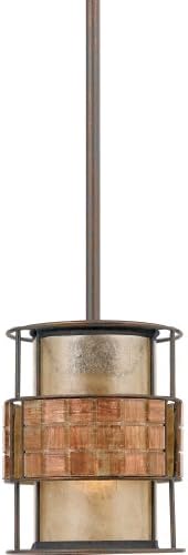 Quoizel Laguna 1-Light Renaissance Copper Mini Pendant Light