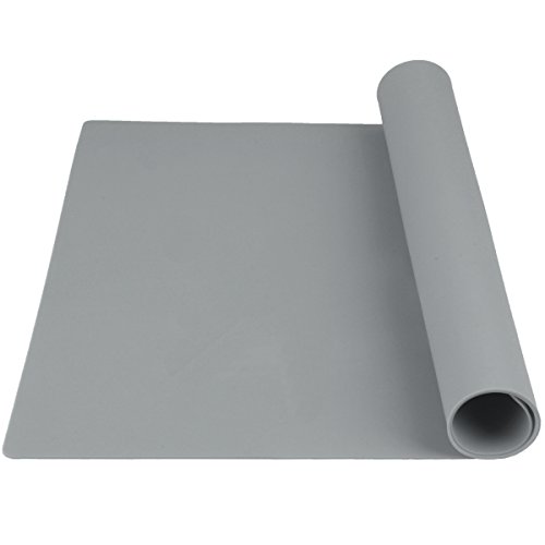 Bakingfun Large Silicone Baking Mat, Pastry Mat for Rolling Dough, Fondant Mat, Heat