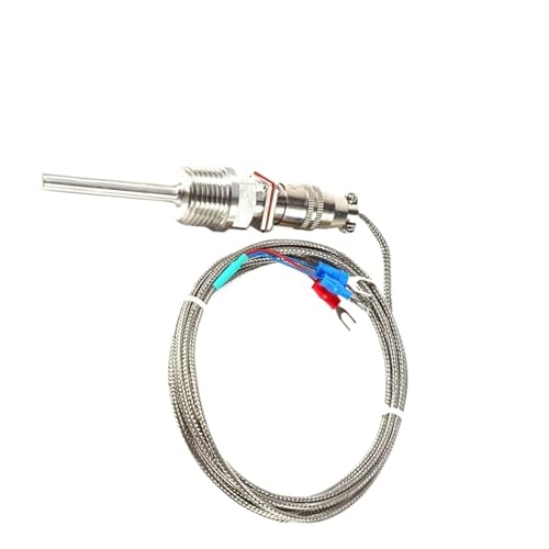 Sensor De Temperatura RTD PT100, 1/2 Pulgada NPT, Roscas Con Cable De 2 Metros, Herramienta De Detección De Transductor De Temperatura