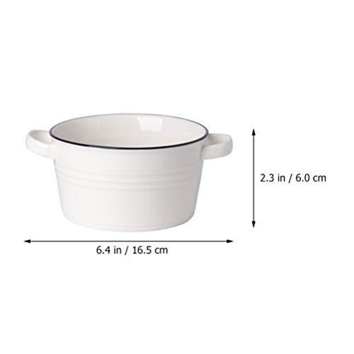 1 Unidade Tigelas De Cerâmica Para Talheres Tigela De Salada De Porcelana Tigelas De Sopa De Cerâmic