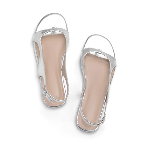 Flip Flop Flat Sandals for Women Thong Sandals Comfortable Dressy Summer Open Round Toe Coutout Flat Shoes4