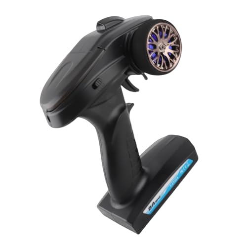 Trasmettitore e Ricevitore RC 2.4G a 3 Canali, Radiocomando Professionale per Barca e Auto RC
