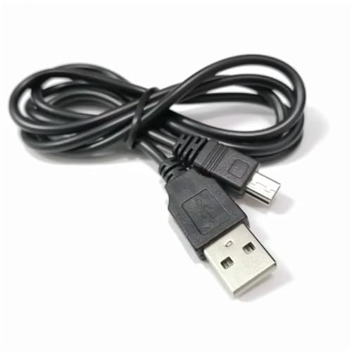 WQBQXNY Cable Cargador Mini USB de 100 cm y 3 pies for 3, PS3, Mando, Joystick, Accesorios de Juego, 1000 Unidades