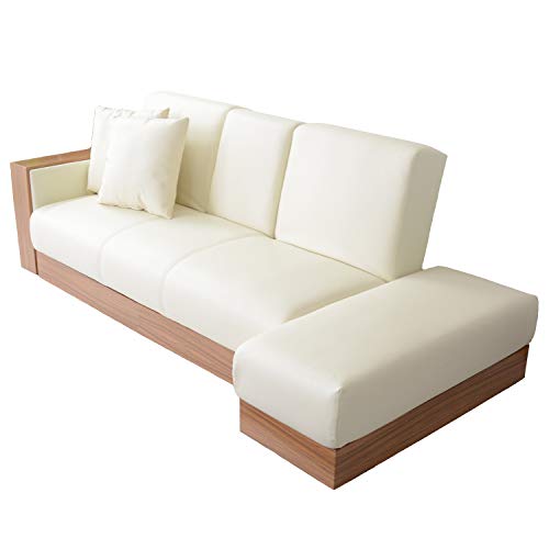 Doris ソファーベッド シングル 収納 引き出し スツール ソファベッド テーブル付き 幅6cm レザー ホワイト ナトゥーラのレビュー クチコミとして参考になる投稿77枚 Roomclip ルームクリップ