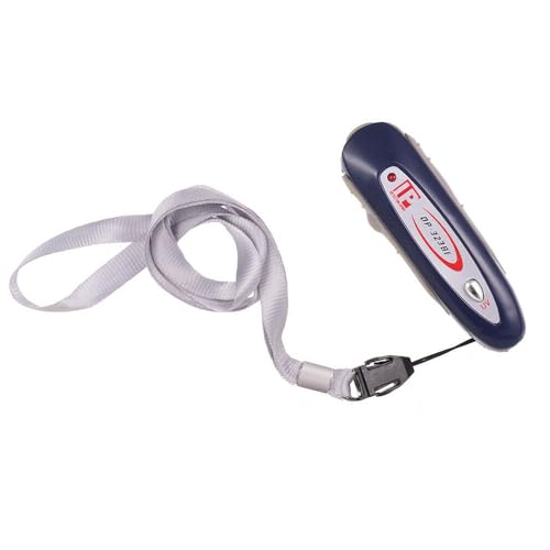 TopHomer Multi-Function Mini 2 in 1 Handheld UV Counterfeit Bill Detector with Detachable Lanyard for Bill Currency Document Easy to Carry