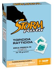 Topicida ratticida storm pasta confezione da 500...