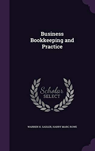 Business Bookkeeping and Practice 1341994961 Book Cover