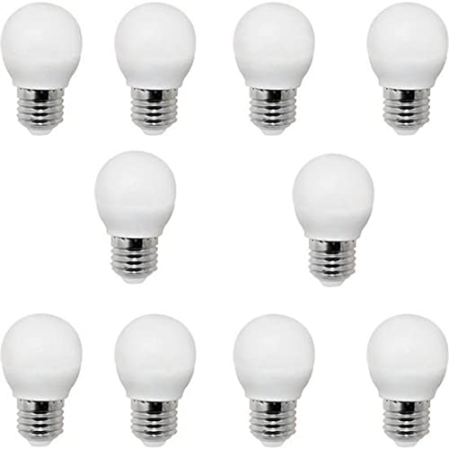 OssunE-14 Spherical LED Bulb, White Light, Fine Rosca, 4 W