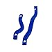 Mishimoto MMHOSE-EVO-4BL Silicone Radiator Hose Kit Compatible With Mitsubishi Lancer Evo 4/5 1996-2000 Blue