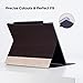 Ayotu Case for Onyx BOOX Note Air 1/Note Air 2/Air 2 Plus 10.3'' Paper Tablet, Auto Sleep/Wake, Durable Fabric Folio Cover with Foldable Stand, Light & Dark Cork (NOT Fit BOOX Note Air 3C)