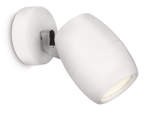 Philips Ecomoods Wall Light 580153116 – Wall Lighting (Surfaced, Bedroom, Living room, Indoor, White, aluminium, iP20)
