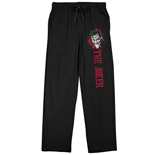 Bioworld Joker Grin Men's Black Sleep Pajama Pants