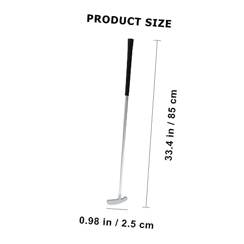 OHPHCALL Golf Putter Set 3-Section Folding Pushing Rod Golf Training Gear Alloy Rod Travel-Friendly Sturdy