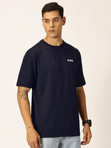 Image of Thomas Scott Men Oversized Fit Graphic Printed Tshirt